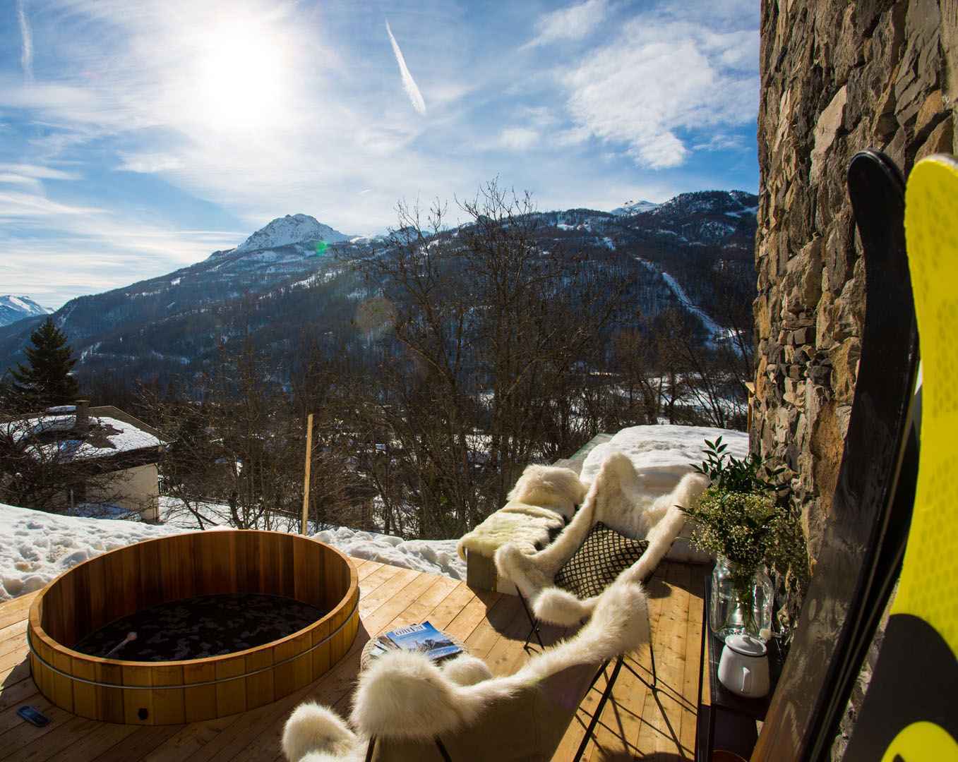 Chalet For Ski In Serre Chevalier In The Alps