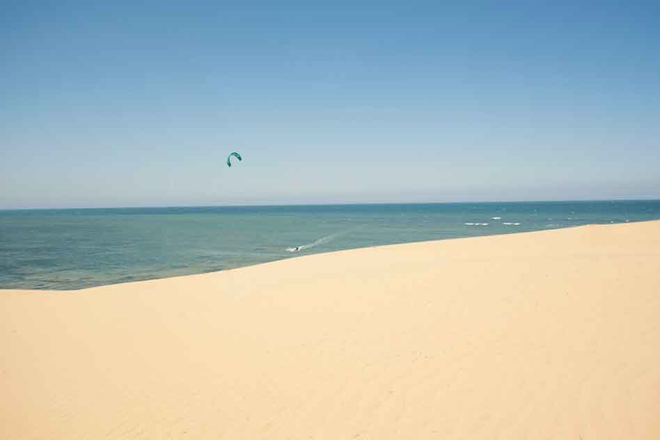 la dirección del viento