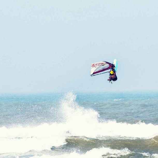 equipo de windsurf