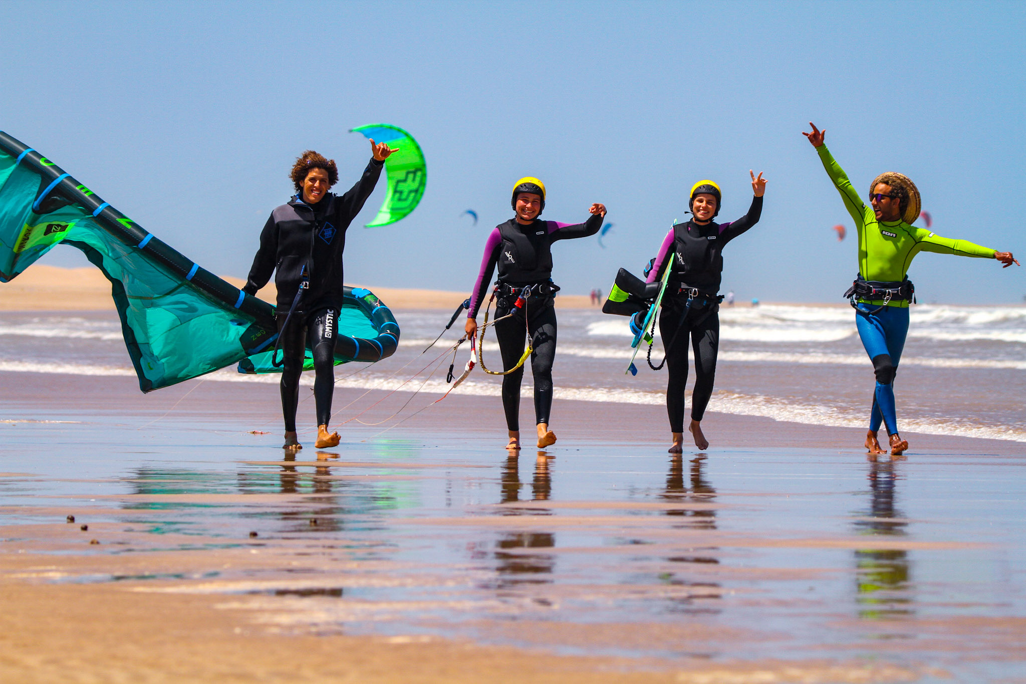 KITESURF / VENT DES DUNES / RESTAURANTE OCEAN VAGABOND