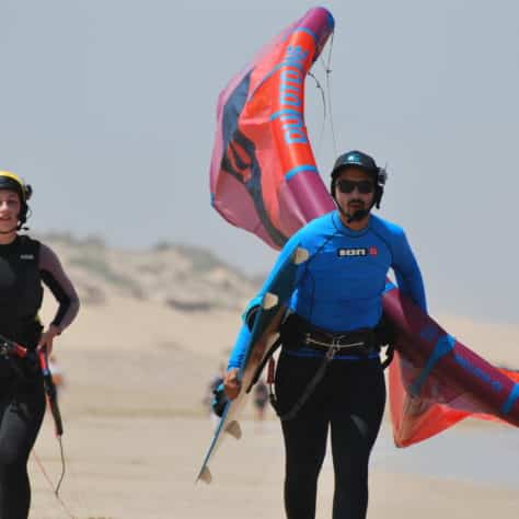 Clase semiprivada de Kitesurf 12H