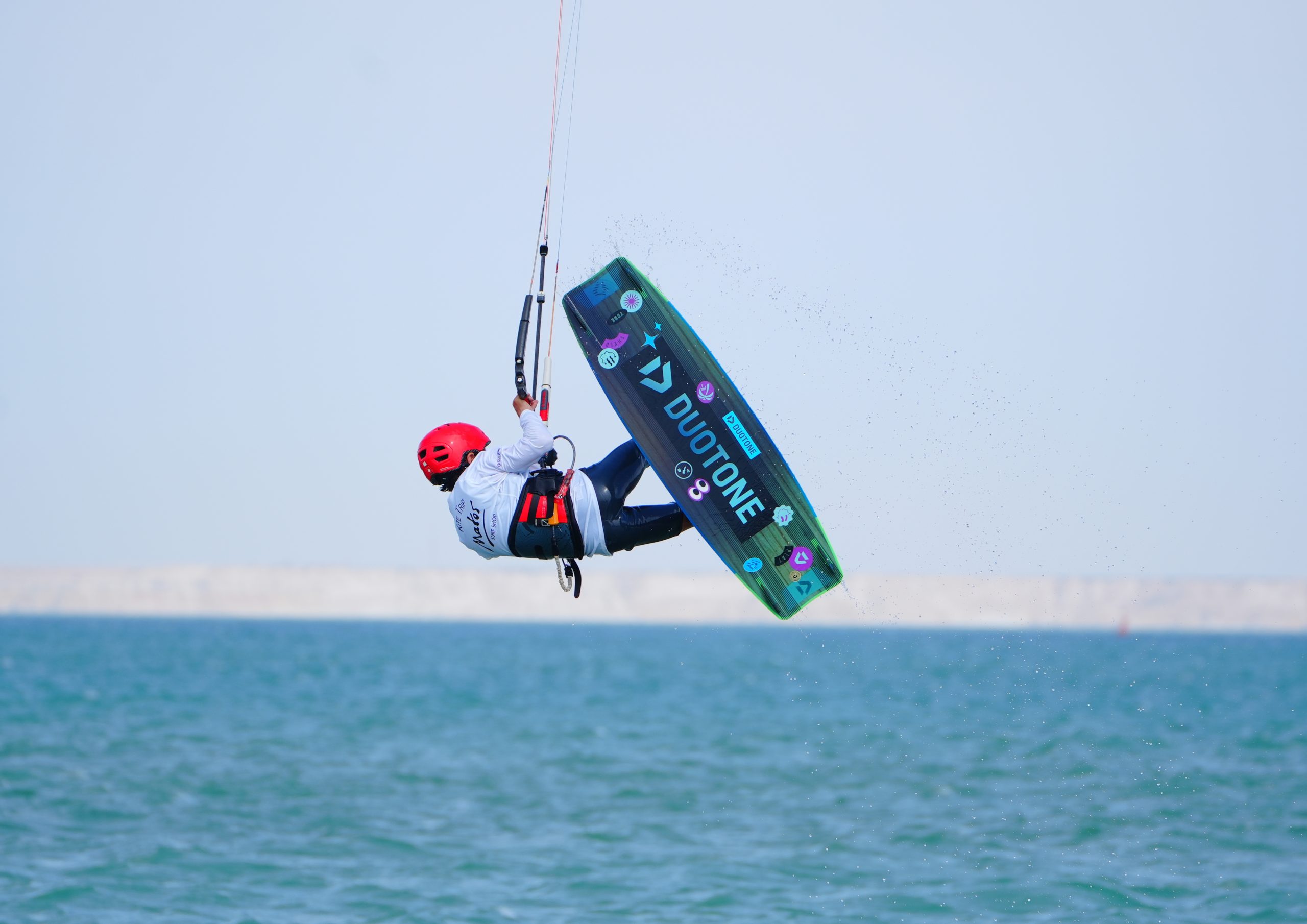 Kitesurf saut