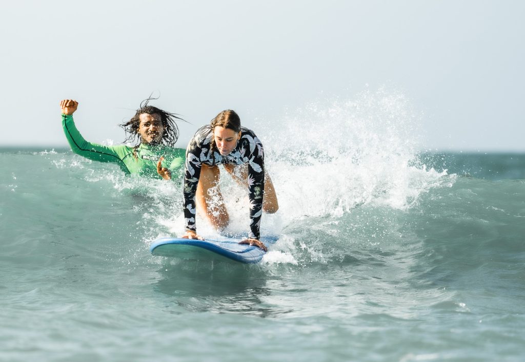 Learn to surf