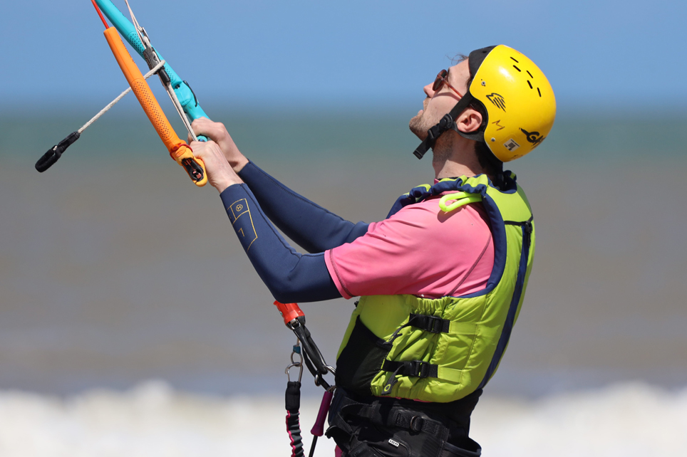 Kiteboarding-Verbesserung