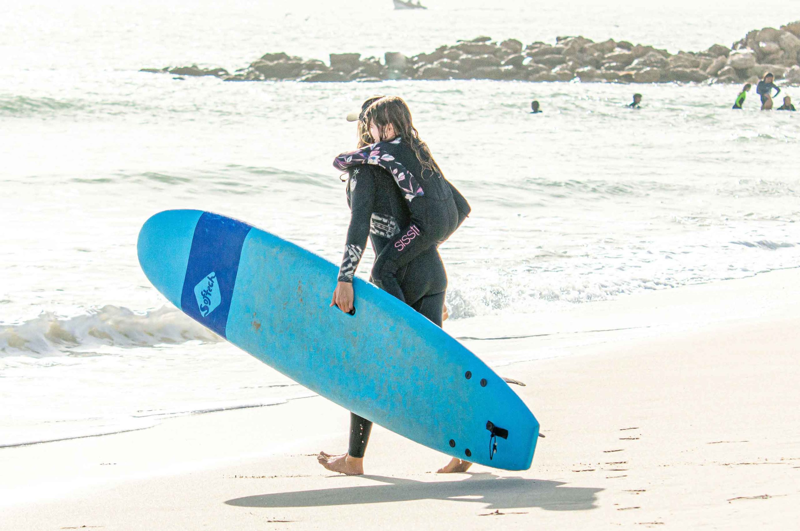 Baby surfer