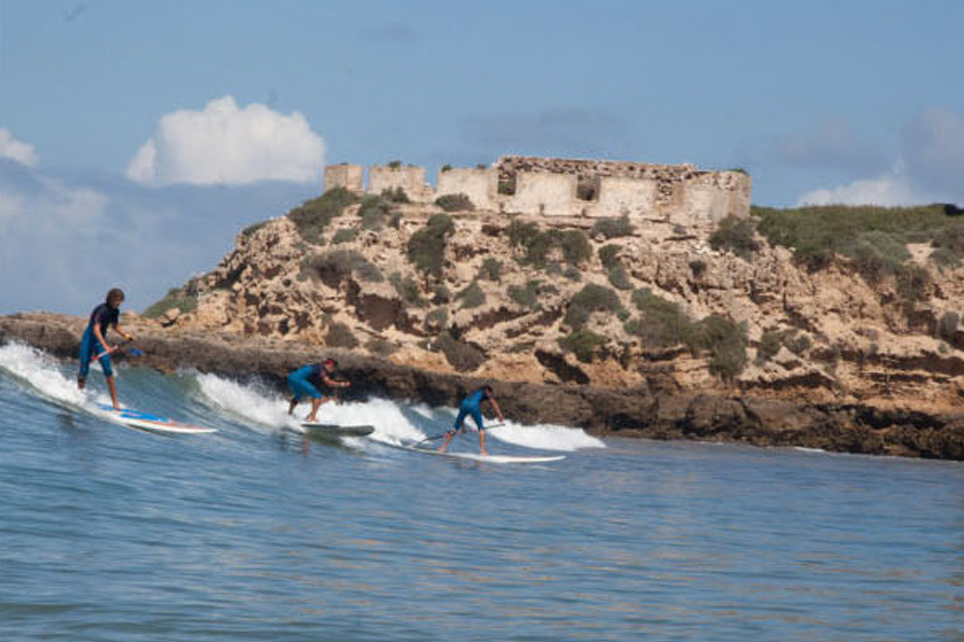 Alquiler de tablas de paddle surf en Essaouira