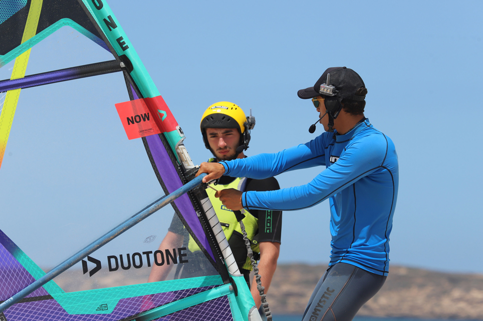 Mejora del windsurf en Essaouira
