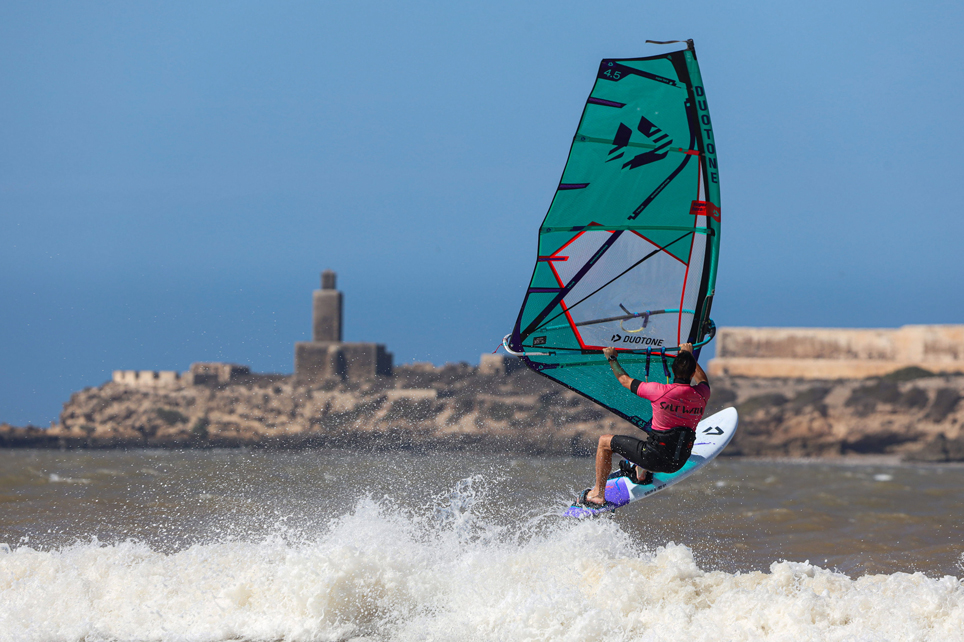 Olas de windsurf